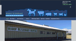 Desktop Screenshot of bishopveterinaryhospital.com